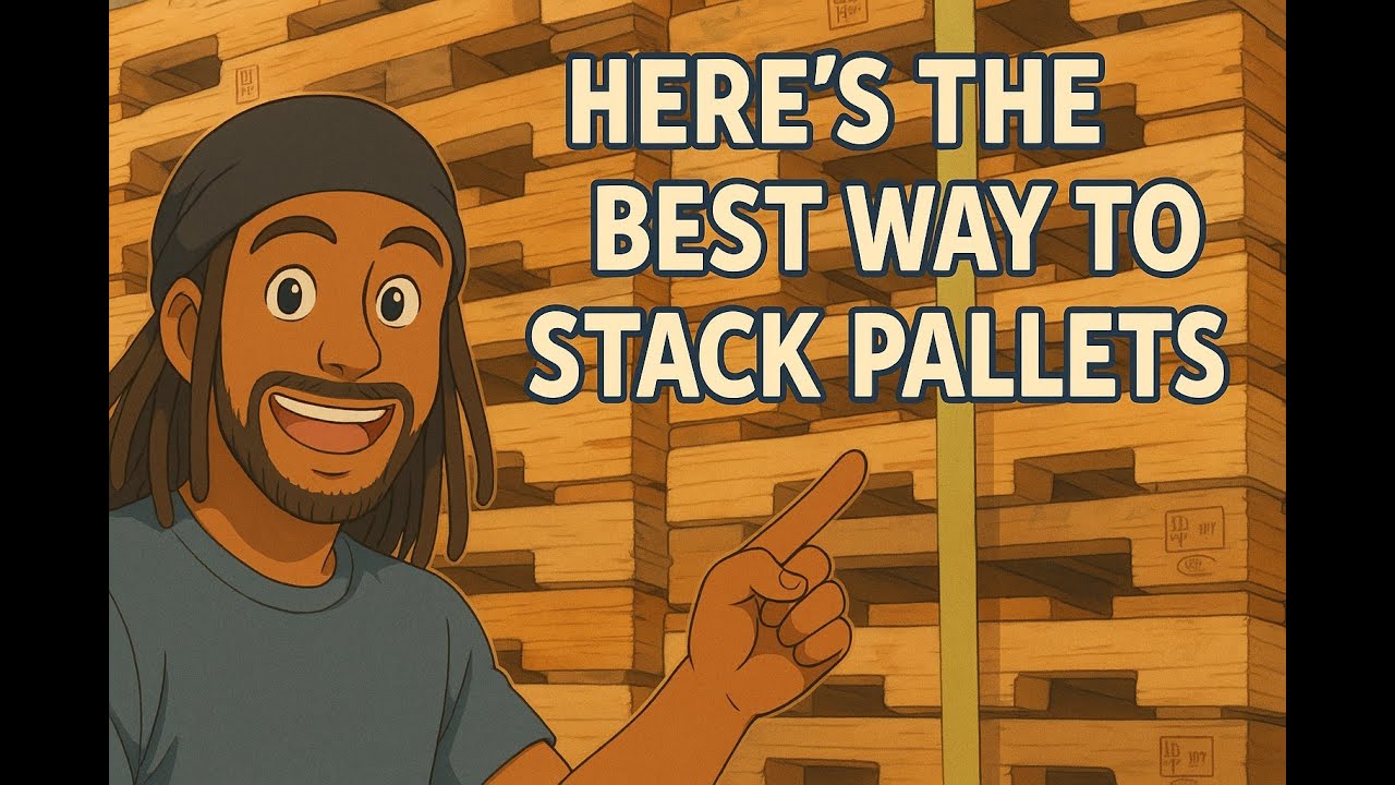 How to Stack Pallets on Your Truck the Safe Way! - YouTube