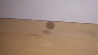 Stop-Motion Coin Bounce