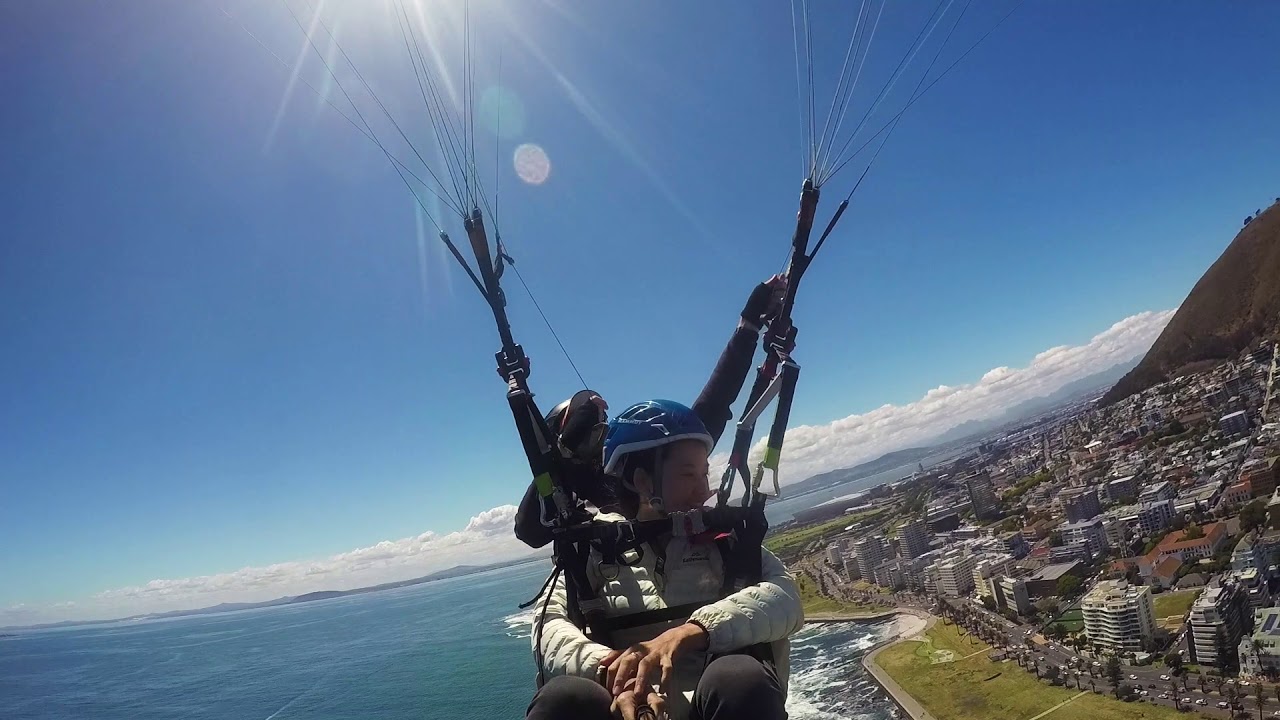 Paragliding in Cape Town from Signal Hill! YouTube