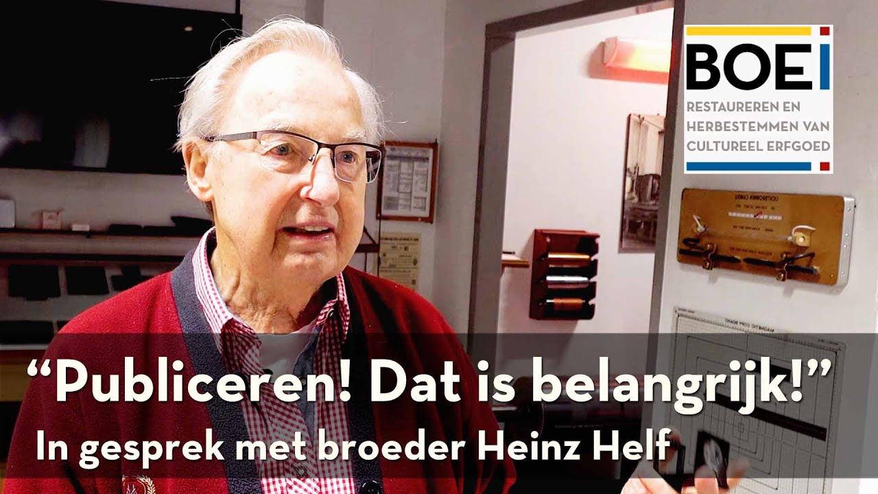 Publiceren! Dat is belangrijk. Een gesprek Heinz Helf in Kloosterdorp Steyl