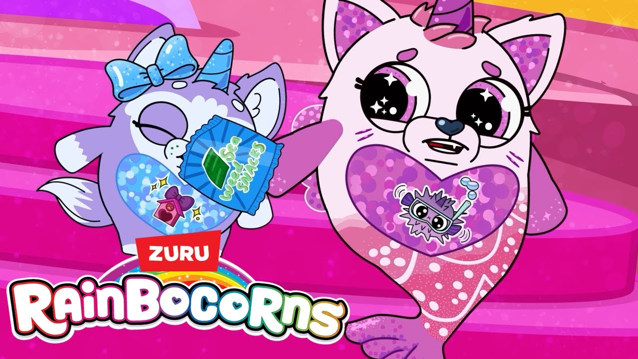 Seahorse Square Dance | 30 mins of Season 5 Rainbocorns | Cartoons for Kids  | ZURU