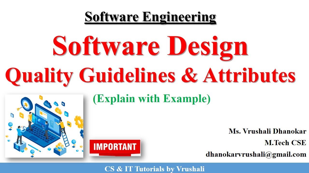 SE 21 Software Design Quality Guidelines Attributes With Examples 