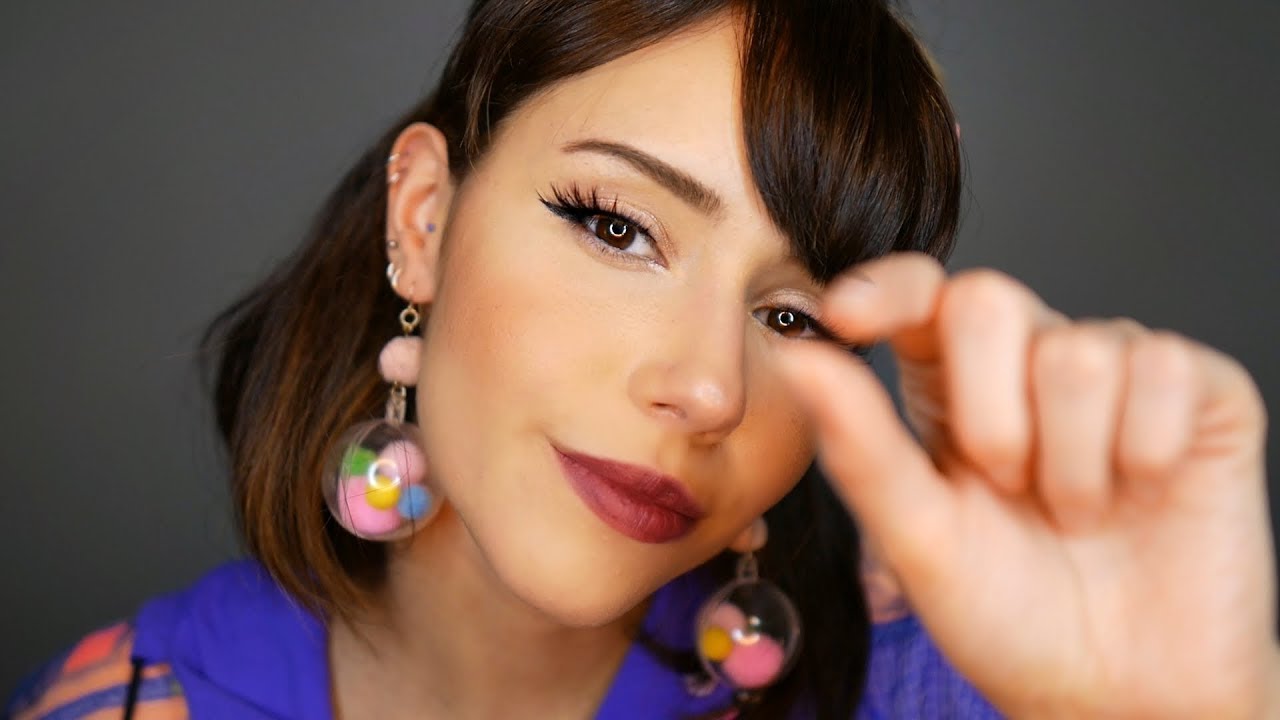 ASMR - Let me Pluck & Tap Your Worries Away ~ (fabric, whispering, positive affirmations) 💕