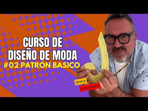 #2Diseña Tu Propia Moda: Patrón básico delantero ( Curso)