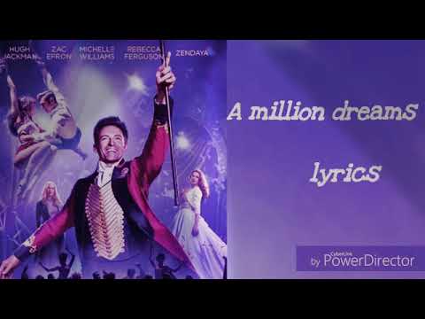 A Million Dreams - Lyrics - YouTube