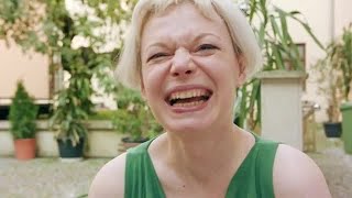 Woman Crying Tears Of Joy Stock Video