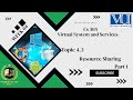 Cs505short lecture| Cs505 week 04 Topic 4.3|resource sharing part 1| Cs505 Midterm lectures