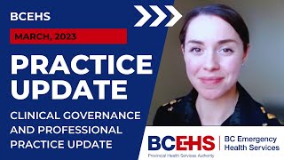 Bcehs March 2023 Clinical Governance And Professional Practice Update