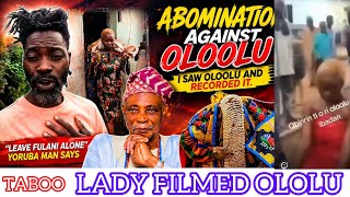 TABOO (EEWO)OBINRIN  WO OLOLU ENI TO SE NKAN TI ENIKAN O SE RI ...E FI FULANI SILE O