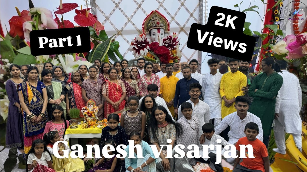 Ganesh visharjan Babu kaka dhare 