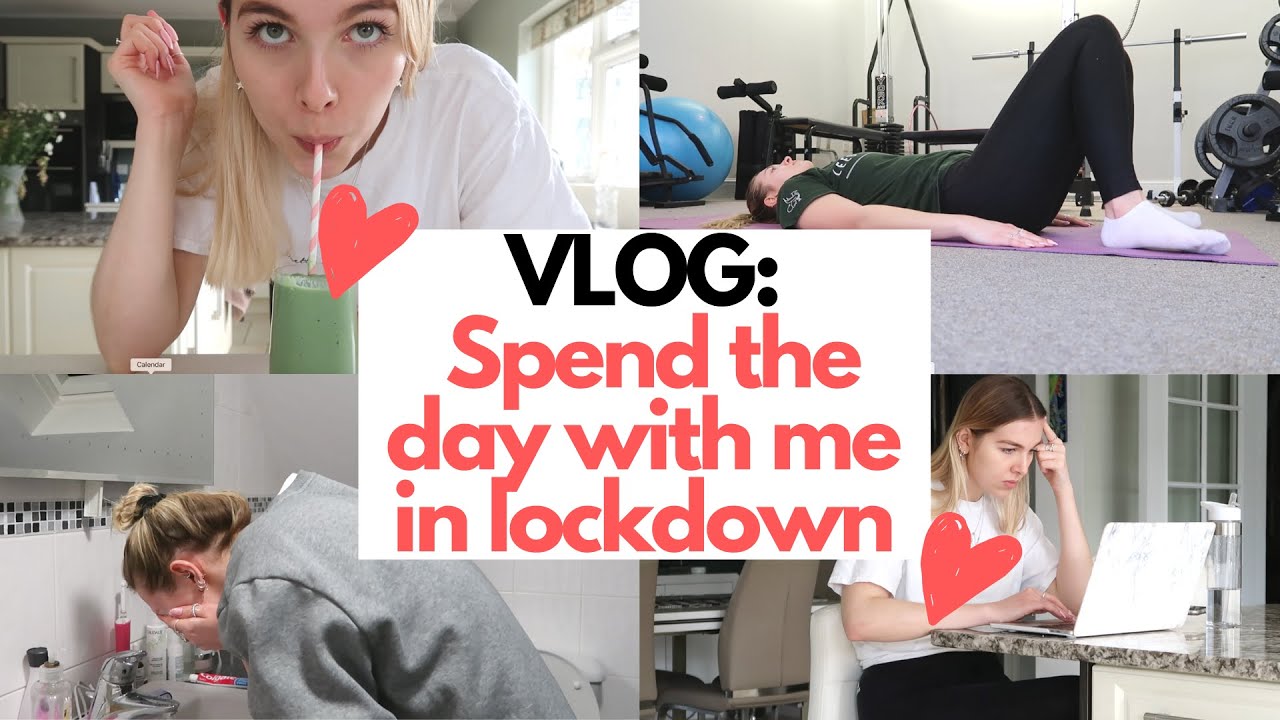 SPEND THE DAY WITH ME IN LOCKDOWN VLOG | Georgie Palmer