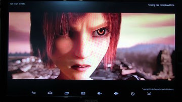 Rikomagic V5 with RK3288 CPU - Antutu Video Tester 2.2 performance