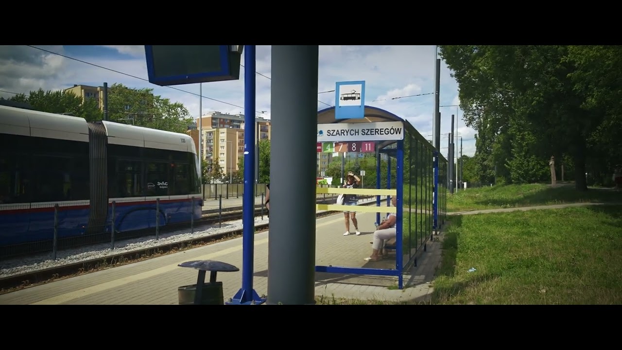 Poland, Bydgoszcz,  Szarych Szeregów Tram Stop