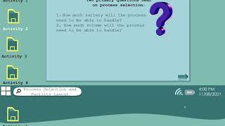 module 14: Process Selection and Facility Layout