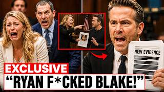 Blake Lively Courtroom MELTDOWN Ryan Reynolds Reveals SHOCKING New Details