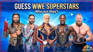 Can You Guess These 30 WWE Superstars? 😱 Last 10 Are IMPOSSIBLE! | WWE Quiz screenshot 2