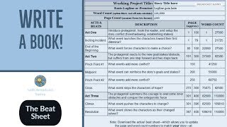 The Beat Sheet - Story Structure for NaNoWriMo