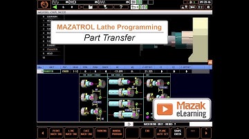 MAZATROL Programming Briefs: Part Transfer