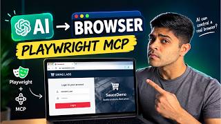 Playwright MCP Explained & Built From Scratch | AI Browser Automation Tutorial || E-Commerce Project