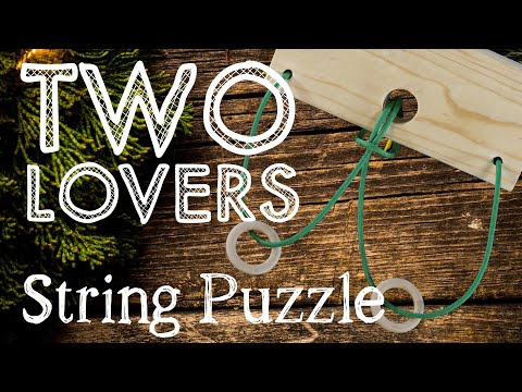 String and Rings Puzzle Brain Teaser Tutorial