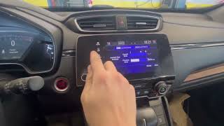 How to reset and calibrate your TPMS light on a 2017 to 2022 Honda CRV