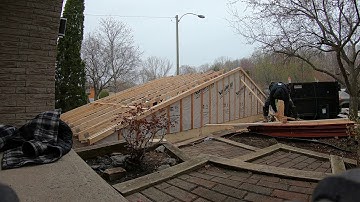 Framing roof | Time-lapse