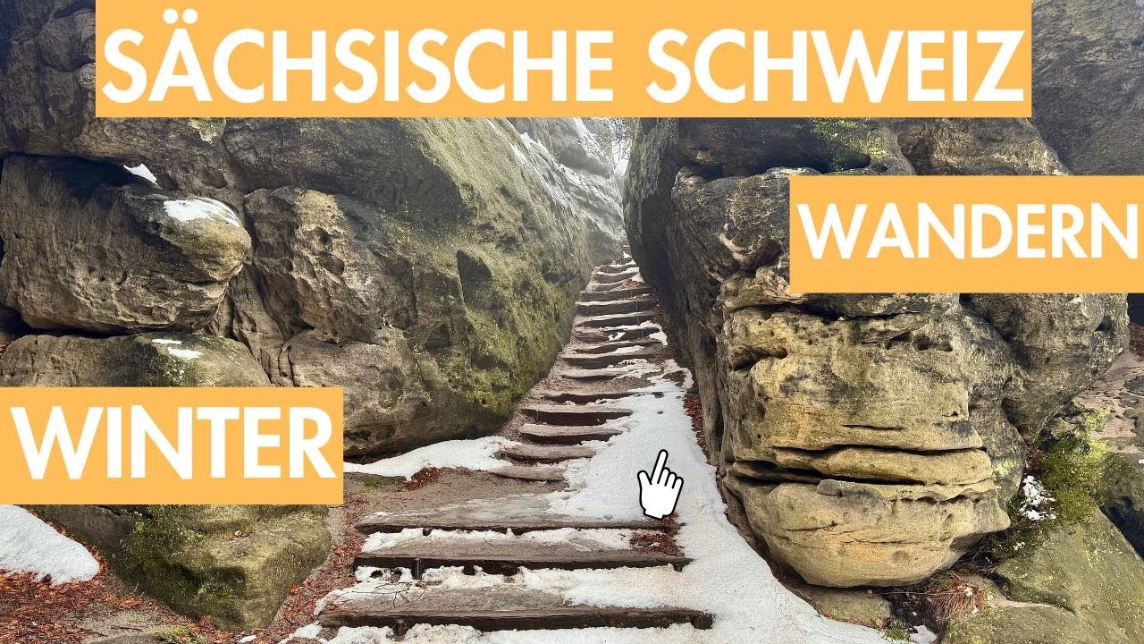 Sächsische Schweiz: Wintertour durch Schluchten & Felsen | Gohrischstein, Papstein und Pfaffenstein