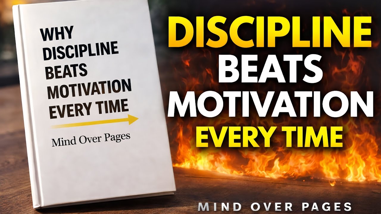 WHY DISCIPLINE BEATS MOTIVATION EVERY TIME | AUDIOBOOK | MIND OVER PAGES 