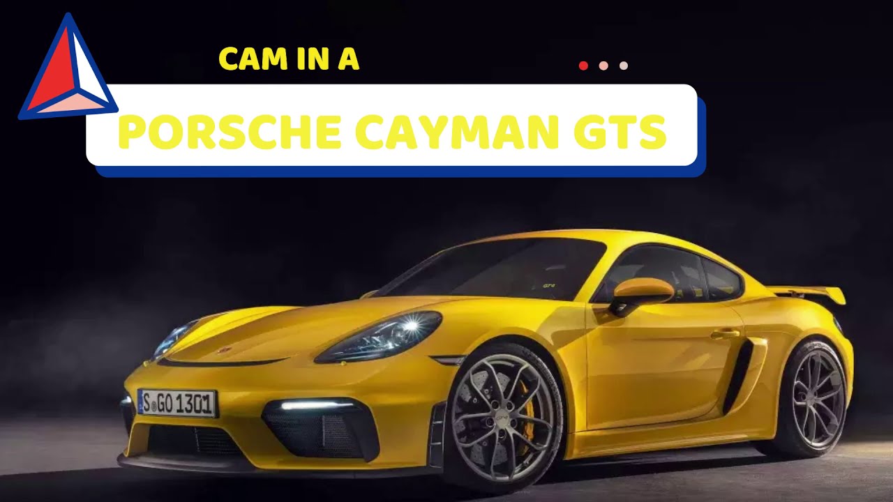 Garmin Dash Cam In a Porsche Cayman GTS - YouTube