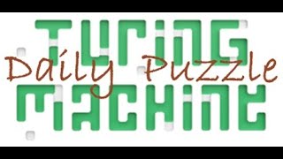 Daily Turing Machine Puzzle on 27 Dec 2024 - Puzzle Id:  B63Y3SG #turingmachine #gameschooling