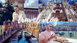 Get lost in the charm of Italy: Wandering through Milan and Venice.