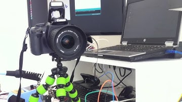 Arduino time lapse photo with Canon EOS 400D