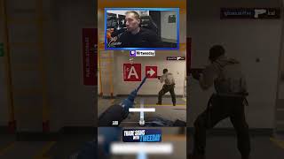 This smoke move SHOCKED a 30.000 Rating Streamer...😂 #cs2 #counterstrike2 #csgo