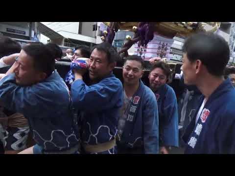 三社祭 千束通り 町内神輿 連合渡御 浅草千和町会