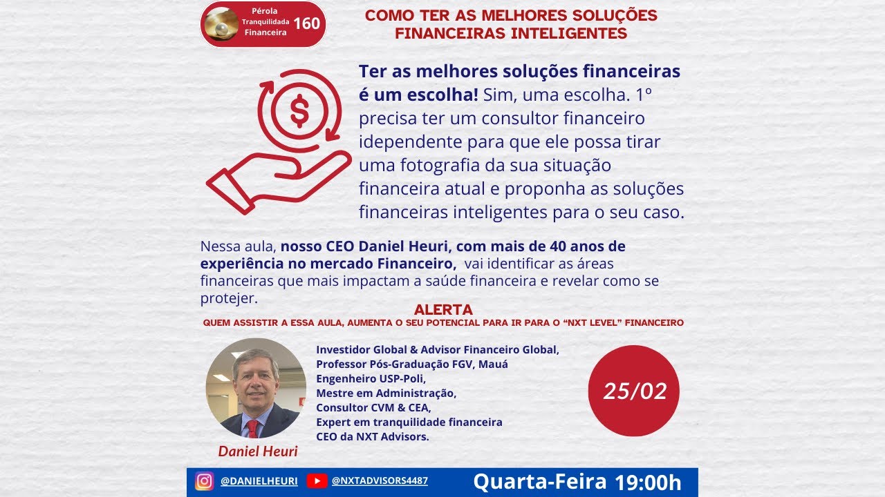 PTF# 160 – Como ter as melhores soluções financeiras inteligentes? 📱