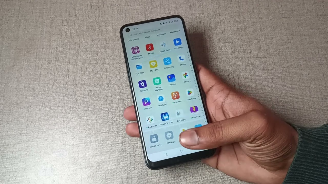 realme 9 5g me High contrast text use kaise kare, how to use high contrast text in realme 9 5g