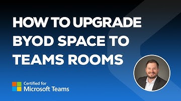 4. How to upgrade BYOD space to Teams Rooms