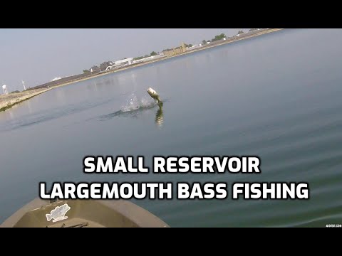 Bass Fishing one of Ohio’s Above Ground Reservoirs!