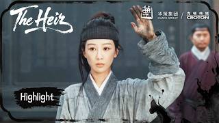 So satisfying! Zhen disguises herself as a man to make ink and amazes everyone #家业 #TheHeir #yangzi