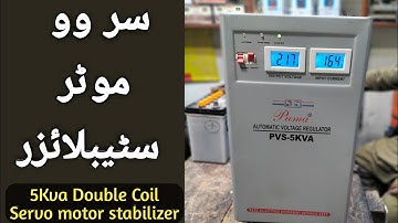 SERVO MOTOR STABILIZER 5KVA
