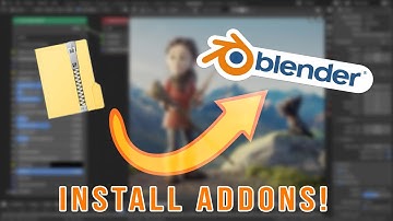 Install Blender 3.3 Addons In  UNDER A MINUTE!
