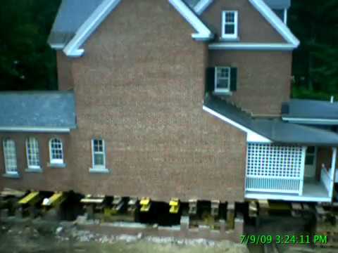 Raising A 440 Ton Brick House Off Its Foundation You Raising A 440 Ton Brick House Off Its Foundation