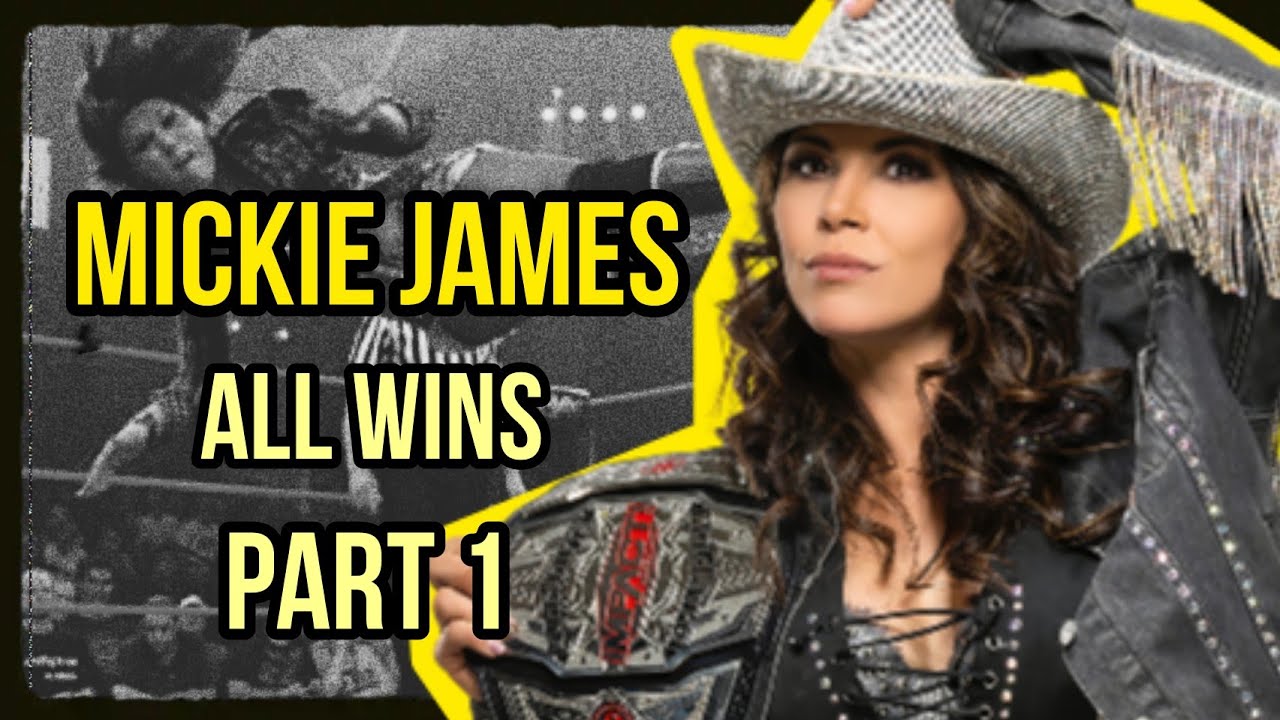 Mickie James - All win's in Career in single match | WWE, TNA, iMPACT WRESTLING | Part 1