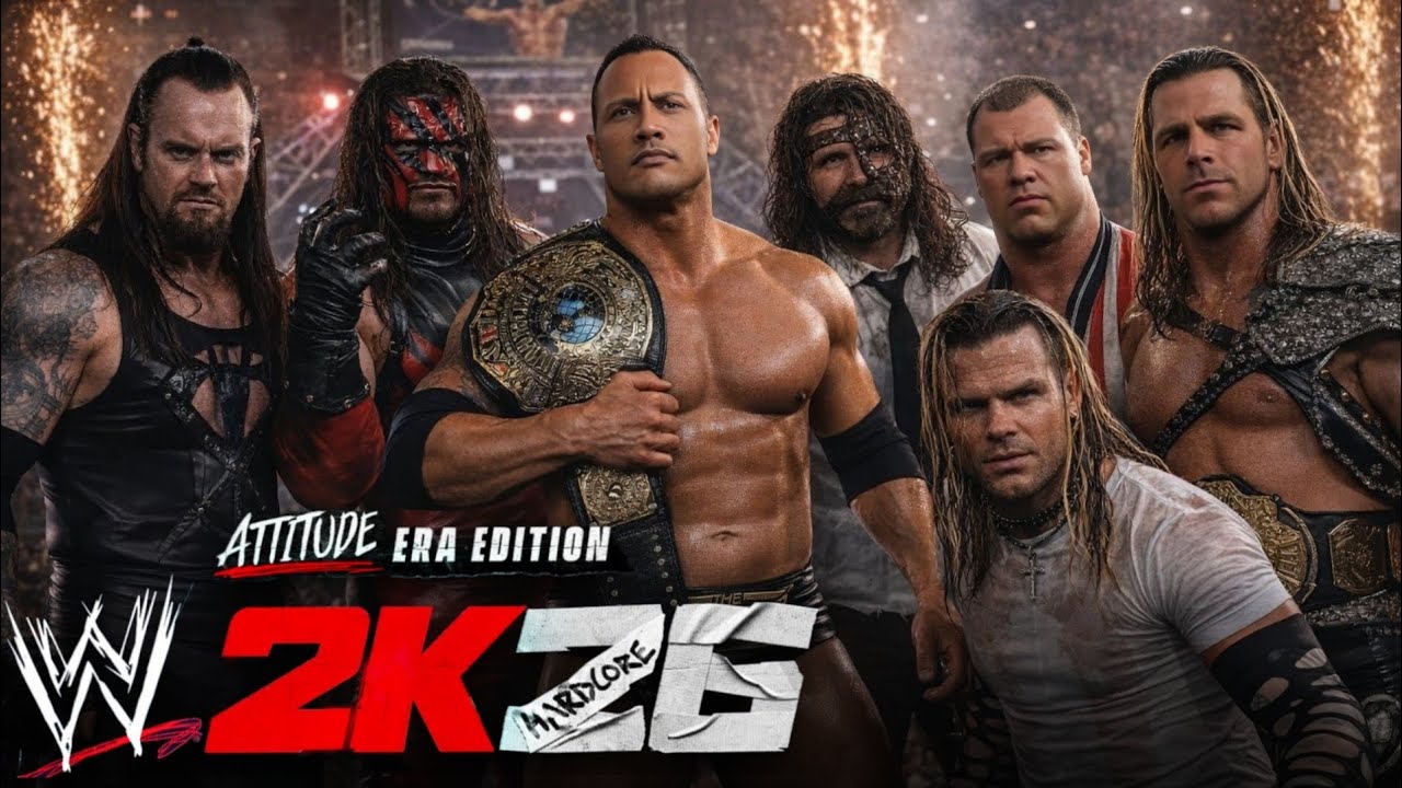 Attitude Era Edition ICONIC Entrances Showcase | Road To WWE 2K26! 