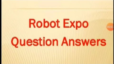 4 std English / Robot expo/ question and answers/ term 1 / unit 1 / samacheer kalvi.