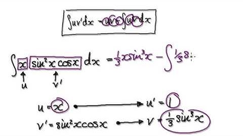 Video 2022 - Integrate xsin^2xcosx - Practice