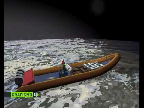 Contrabando de hachis. 3d grafismo laSexta|Noticias