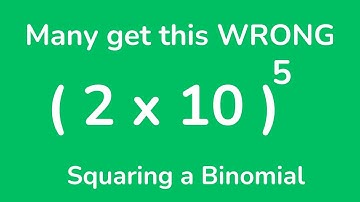 Squaring a Binomial