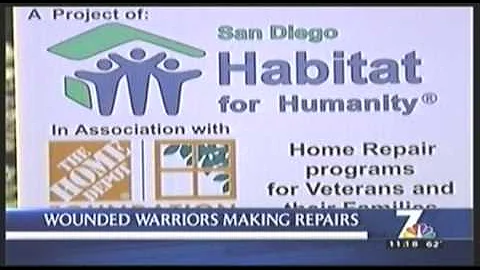Repair Corps - Wounded Warriors Help Pearl Harbor Veteran  KNSD-TV  1-16-13