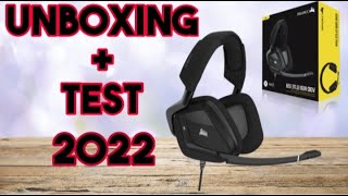 Casque CORSAIR VOID RGB ELITE USB | Unboxing | TEST FR | 2022